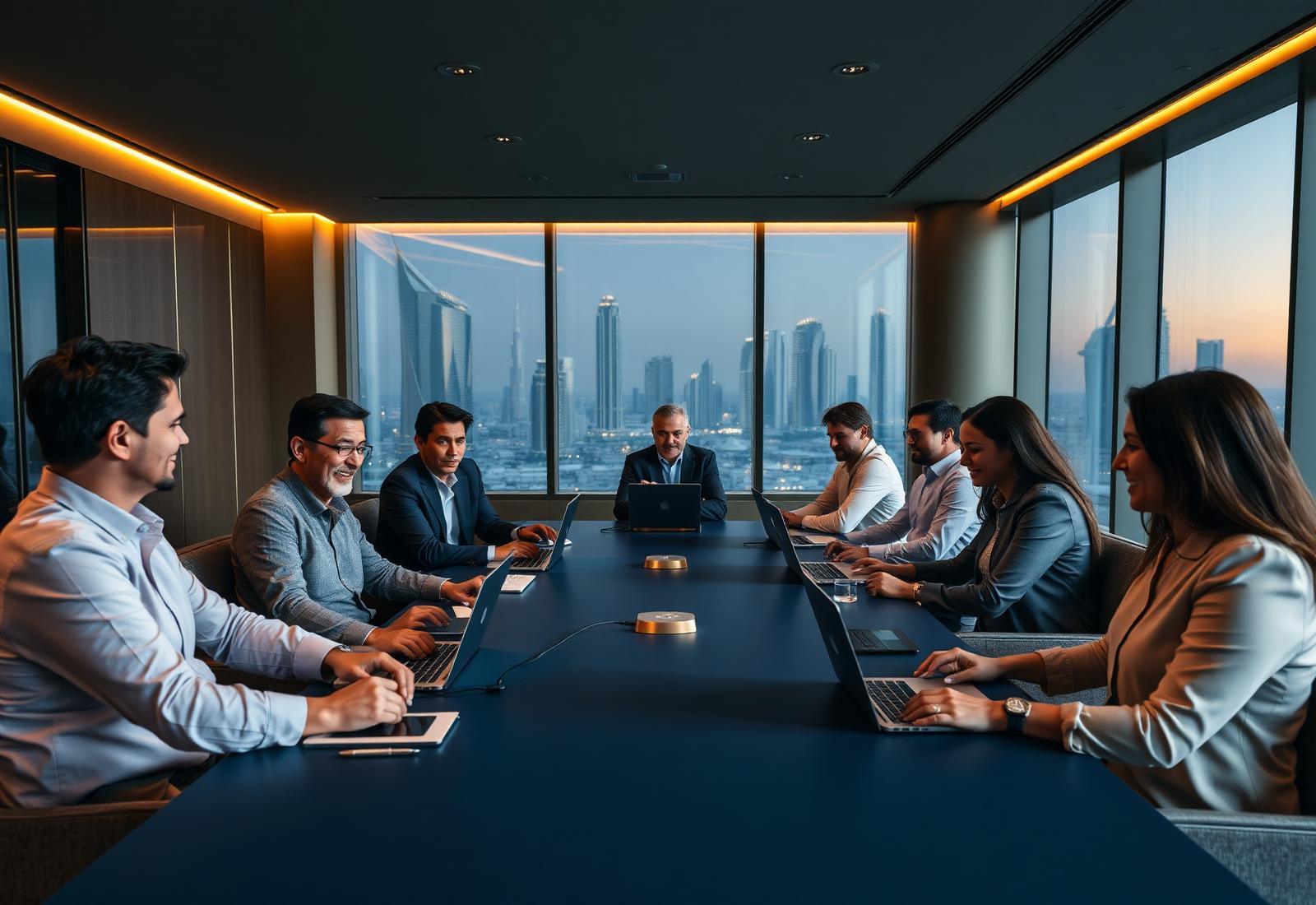 Executive corporate learning session